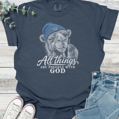 Camel Confidence T-Shirt - Christian graphic tee