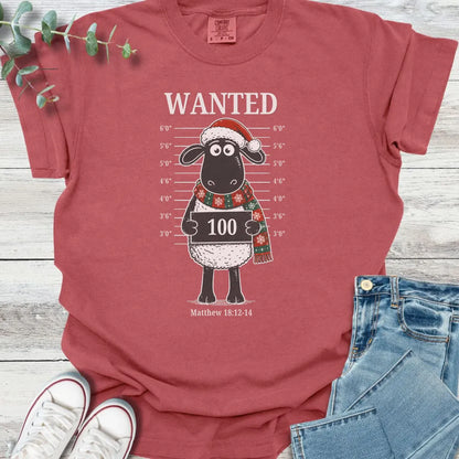 Christmas' Most Wanted T-Shirt - Christian graphic tee