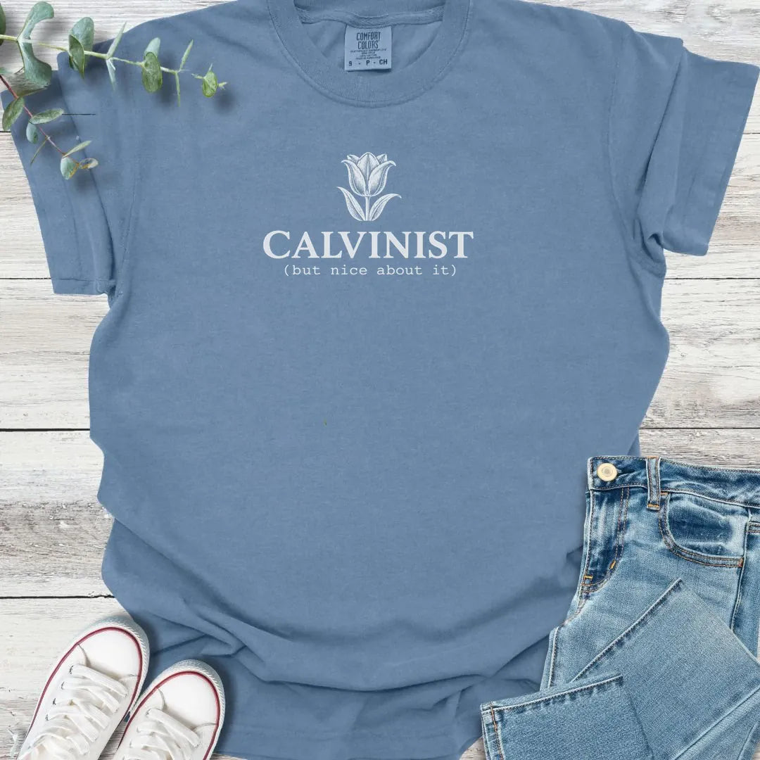 Nice Calvinist T-Shirt - Christian graphic tee