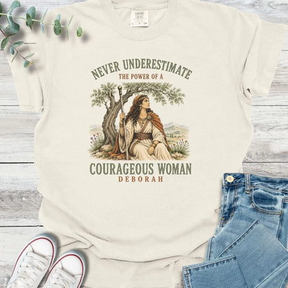 Deborah Courage T-Shirt - Christian graphic tee