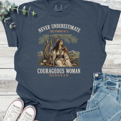 Deborah Courage T-Shirt - Christian graphic tee