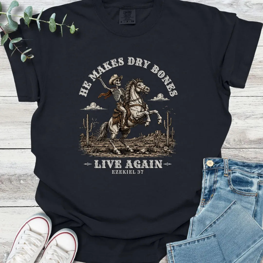 Dry Bones Rising T-Shirt - Christian graphic tee