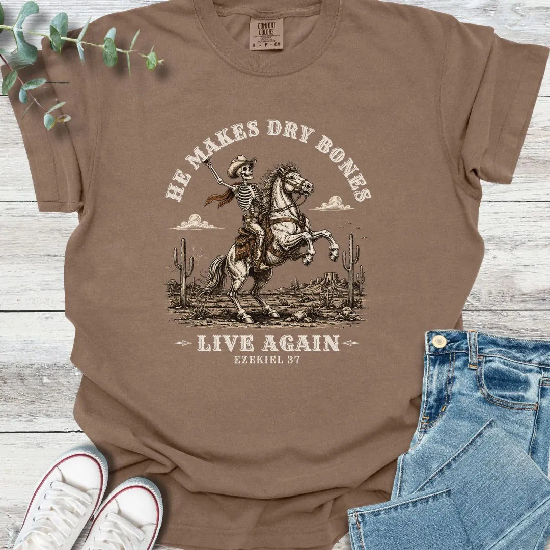 Dry Bones Rising T-Shirt - Christian graphic tee