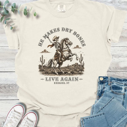Dry Bones Rising T-Shirt - Christian graphic tee