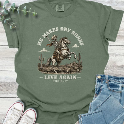 Dry Bones Rising T-Shirt - Christian graphic tee