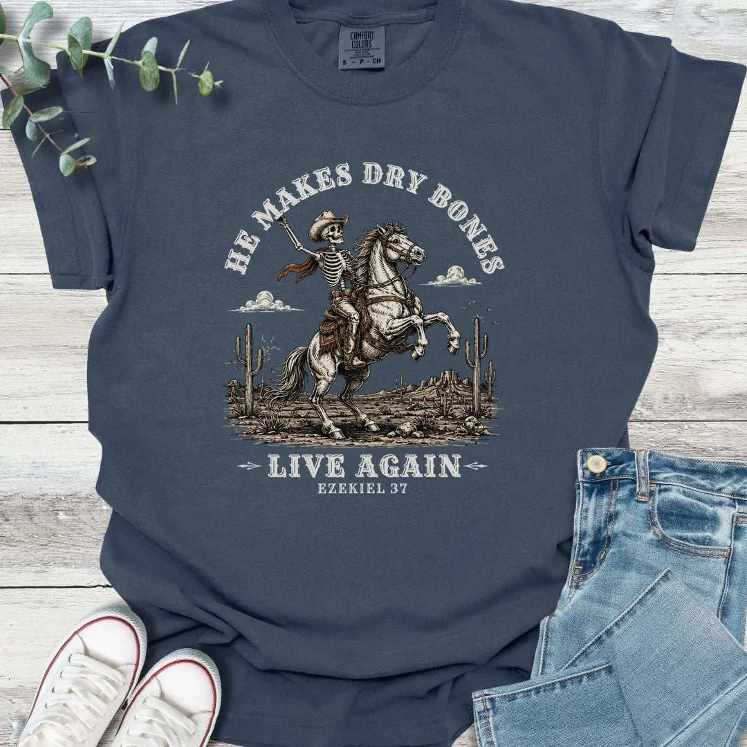 Dry Bones Rising T-Shirt - Christian graphic tee