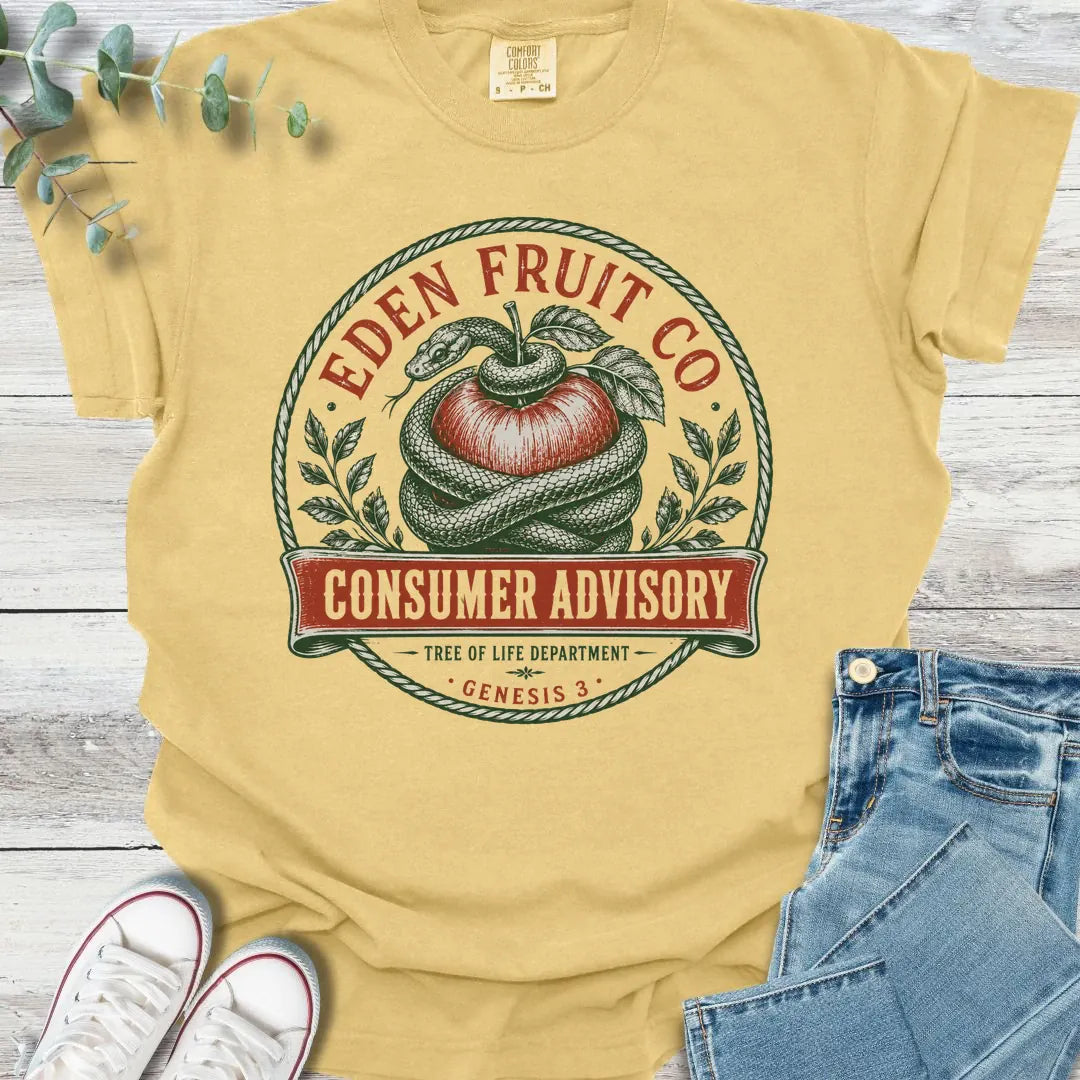Eden Fruit Co T-Shirt - Christian graphic tee