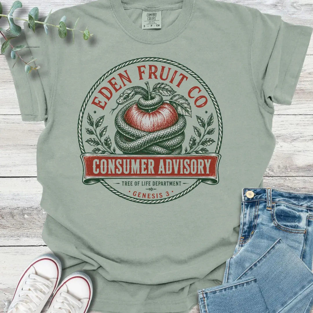 Eden Fruit Co T-Shirt - Christian graphic tee