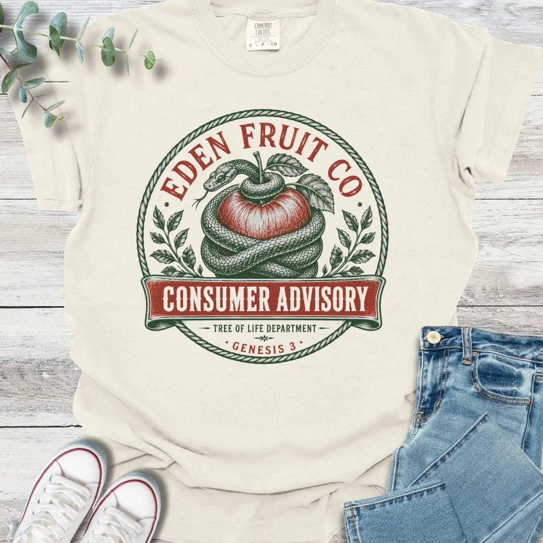 Eden Fruit Co T-Shirt - Christian graphic tee