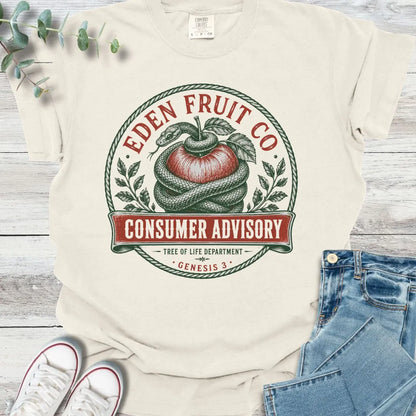 Eden Fruit Co T-Shirt - Christian graphic tee
