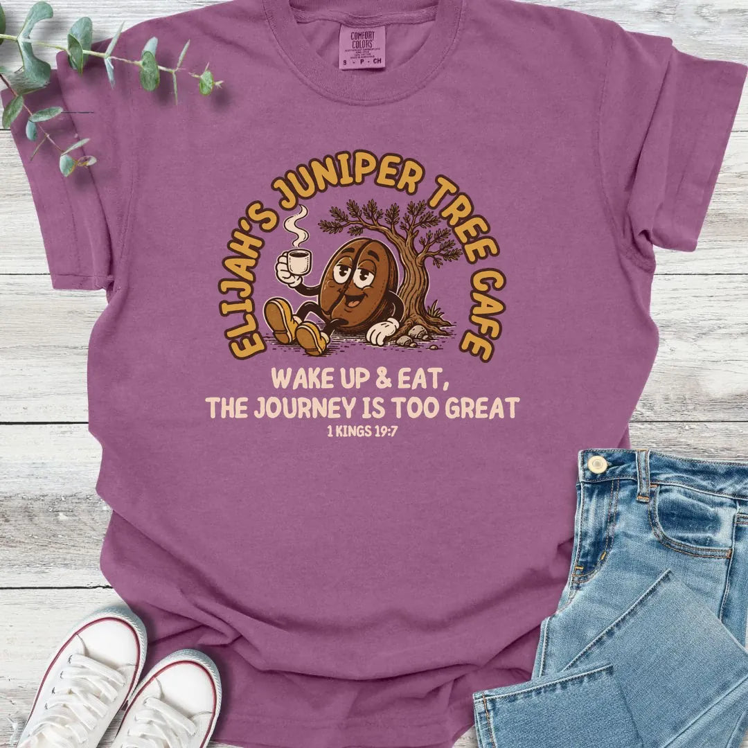 Elijah's Cafe T-Shirt - Christian graphic tee