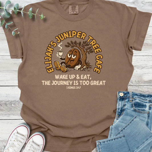 Elijah's Cafe T-Shirt - Christian graphic tee