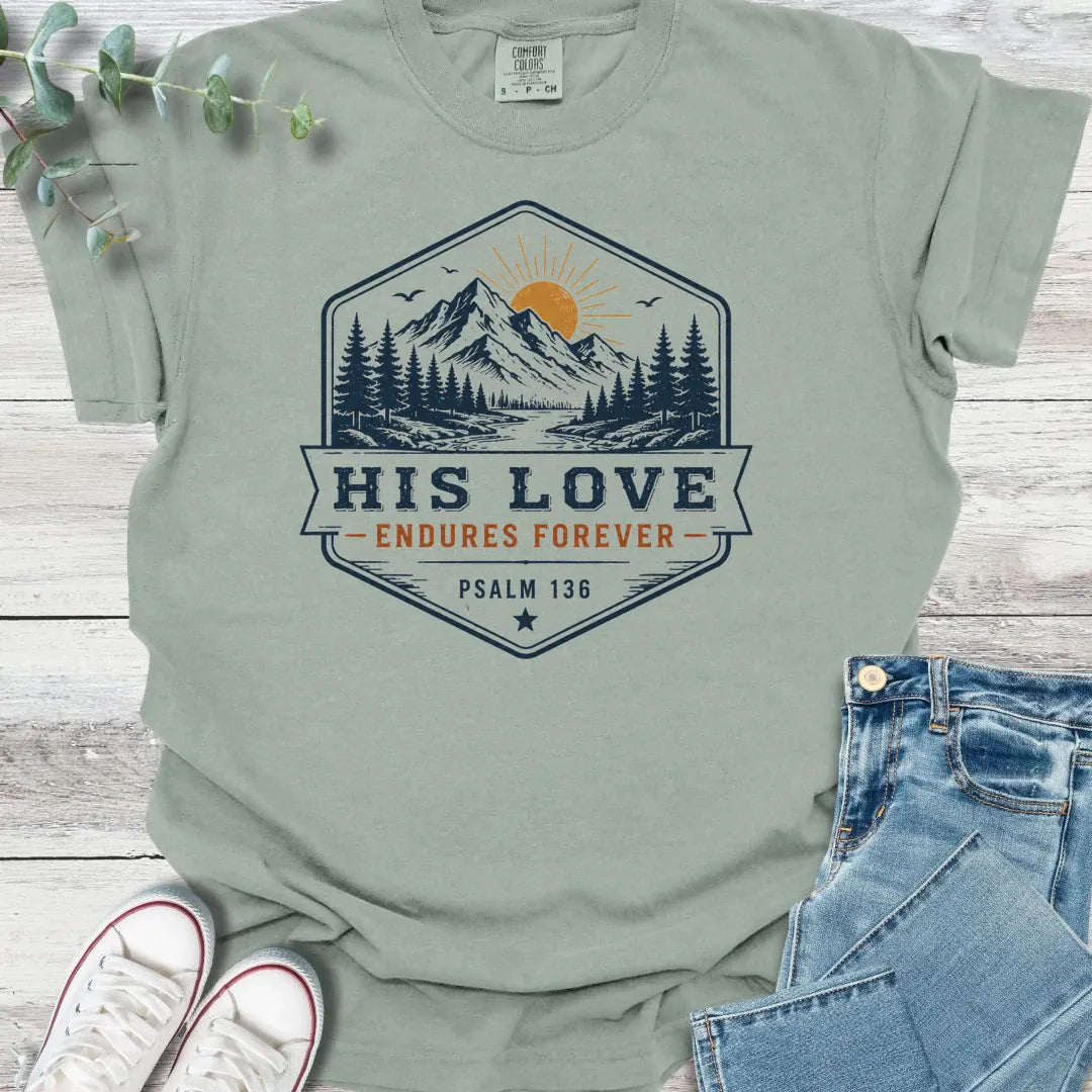 Endures Forever T-Shirt - Christian graphic tee