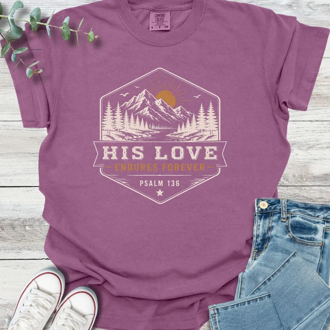 Endures Forever T-Shirt - Christian graphic tee