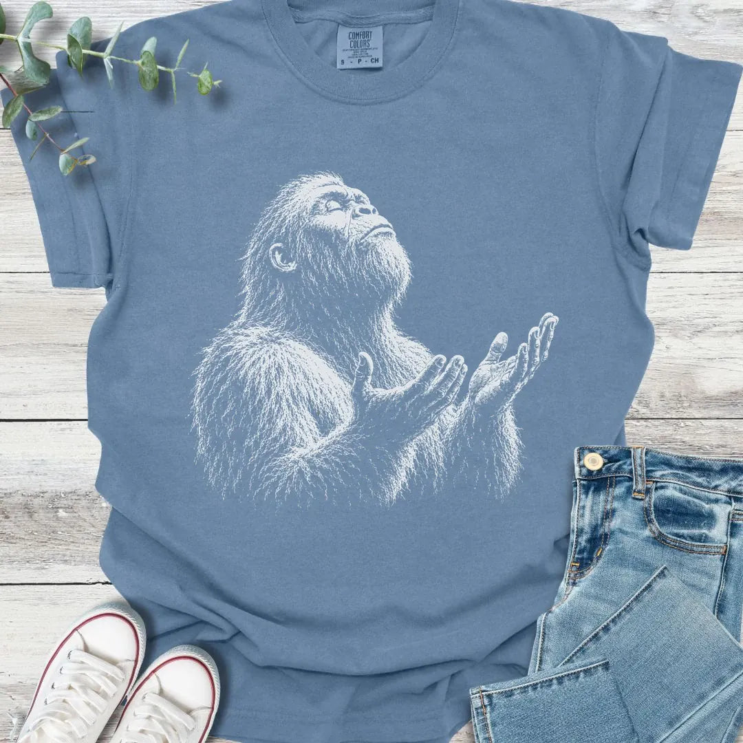 Every Creature T-Shirt in Blue Jean - Christian graphic tee