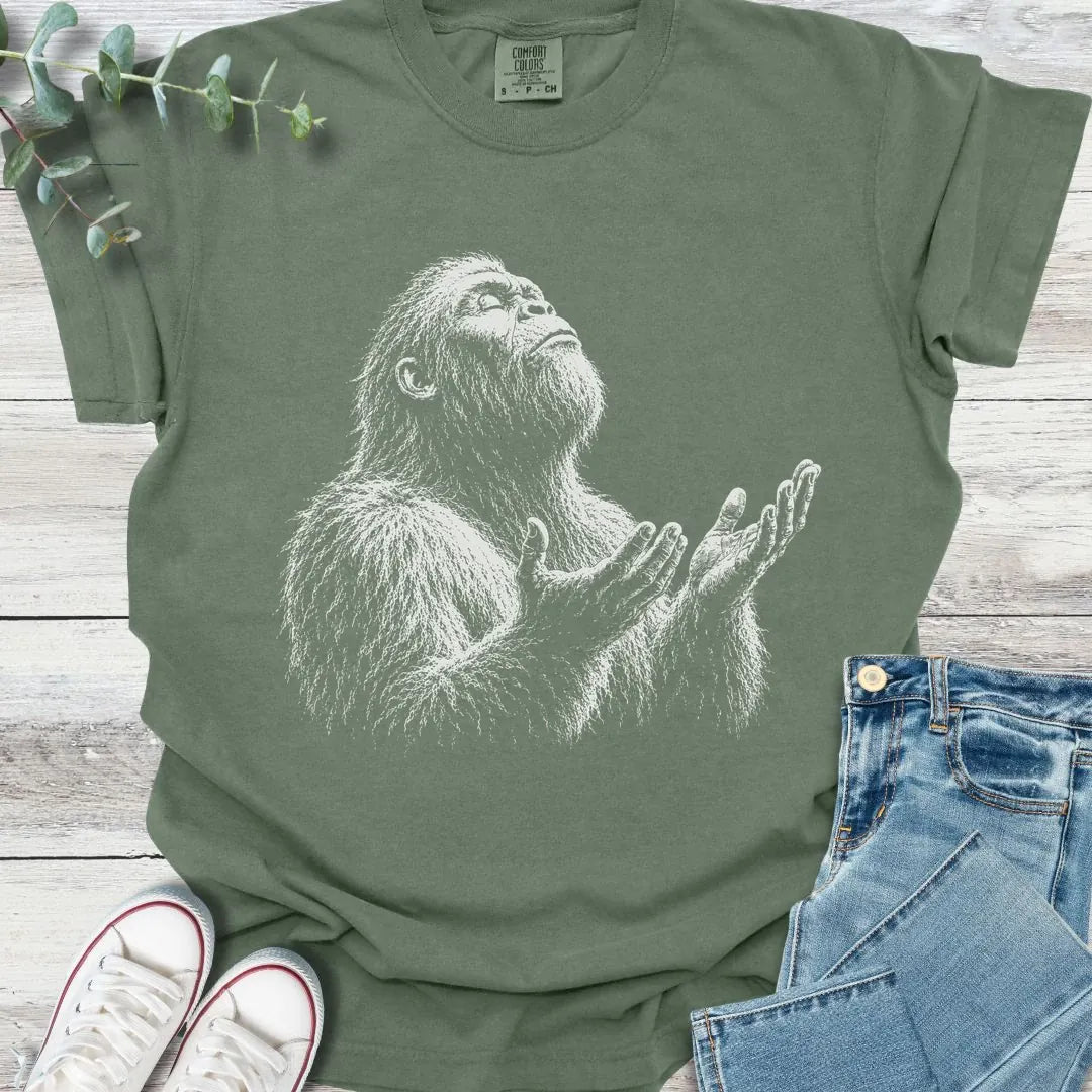 Every Creature T-Shirt in Moss - Christian graphic tee