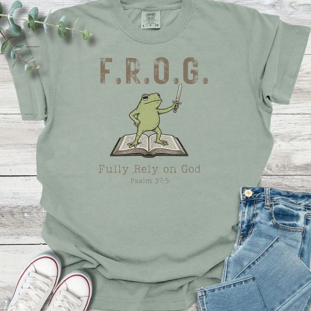 F.R.O.G. T-Shirt - Christian graphic tee