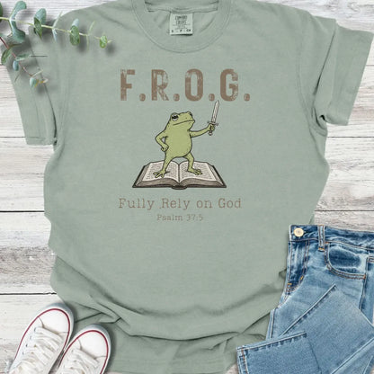F.R.O.G. T-Shirt - Christian graphic tee
