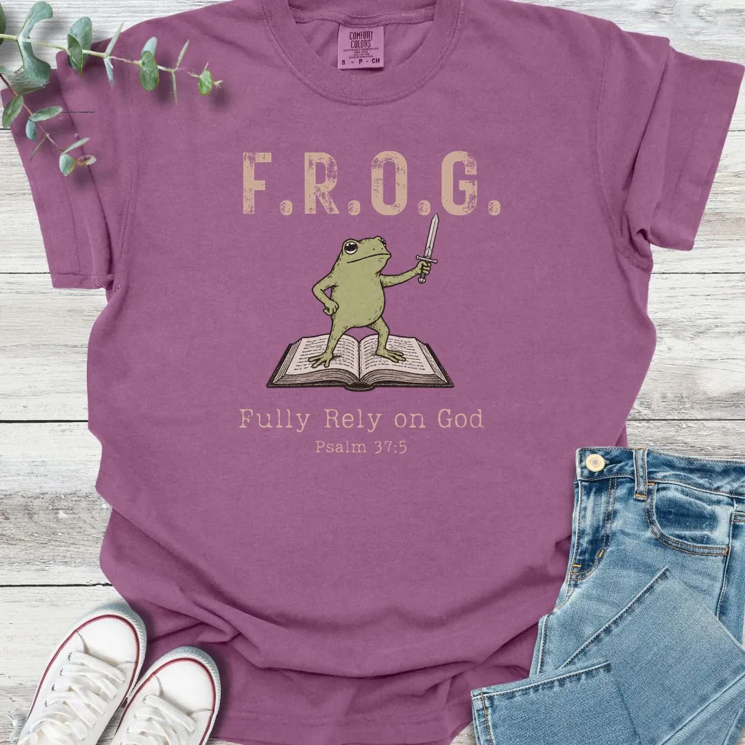 F.R.O.G. T-Shirt - Christian graphic tee