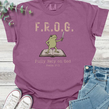 F.R.O.G. T-Shirt - Christian graphic tee