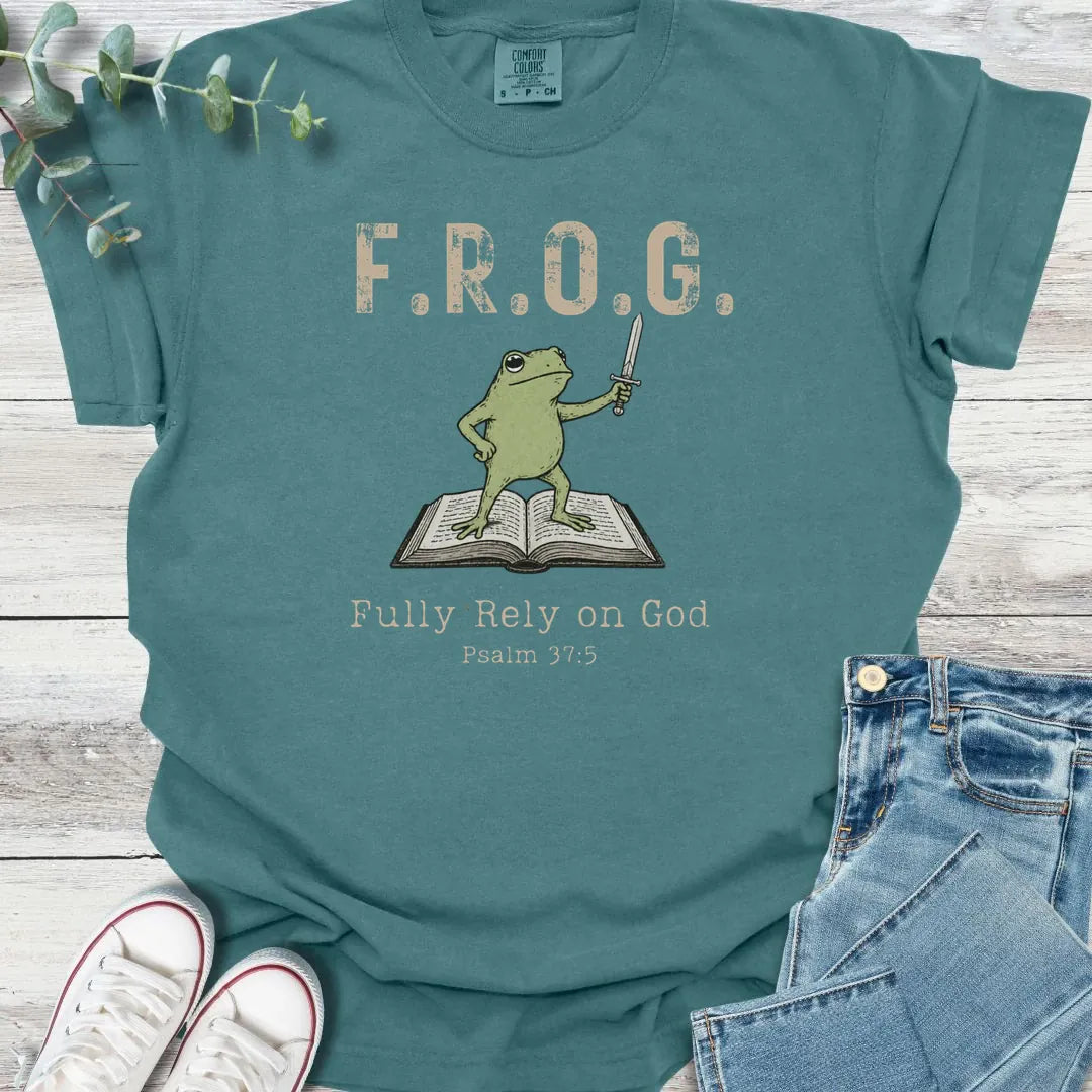 F.R.O.G. T-Shirt - Christian graphic tee