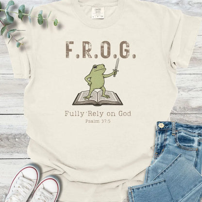 F.R.O.G. T-Shirt - Christian graphic tee