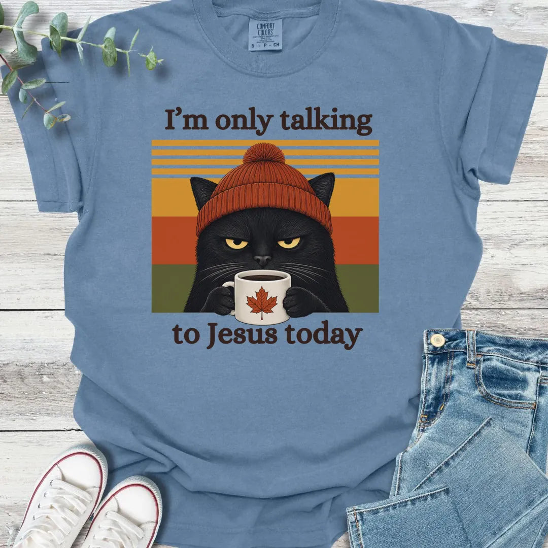 Fall Social Fasting T-Shirt - Christian graphic tee