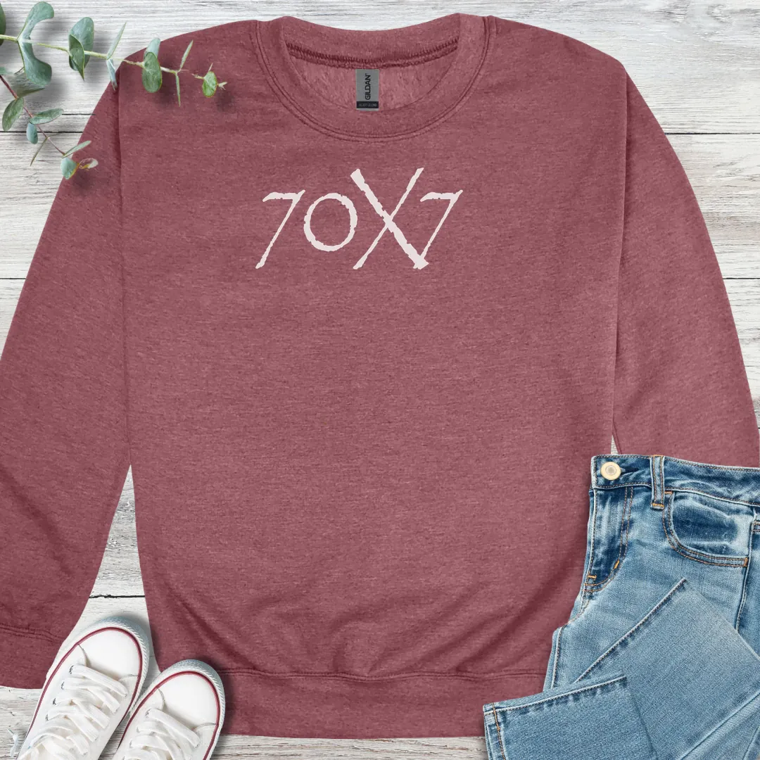 Forgive Sweatshirt - Christian graphic sweatshirt