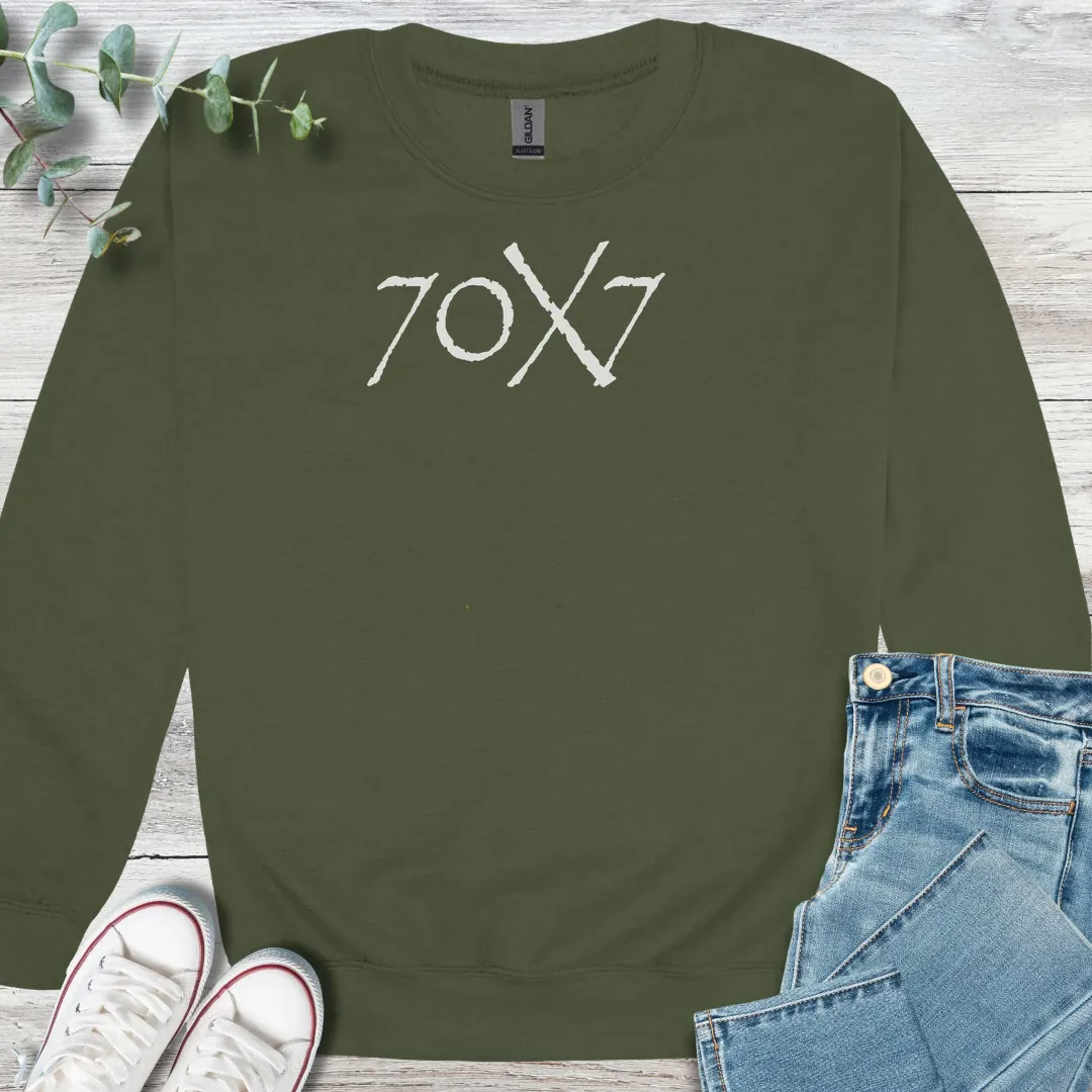 Forgive Sweatshirt - Christian graphic sweatshirt