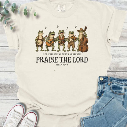 Frog Band T-Shirt - Christian graphic tee
