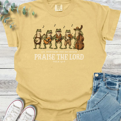 Frog Band T-Shirt - Christian graphic tee