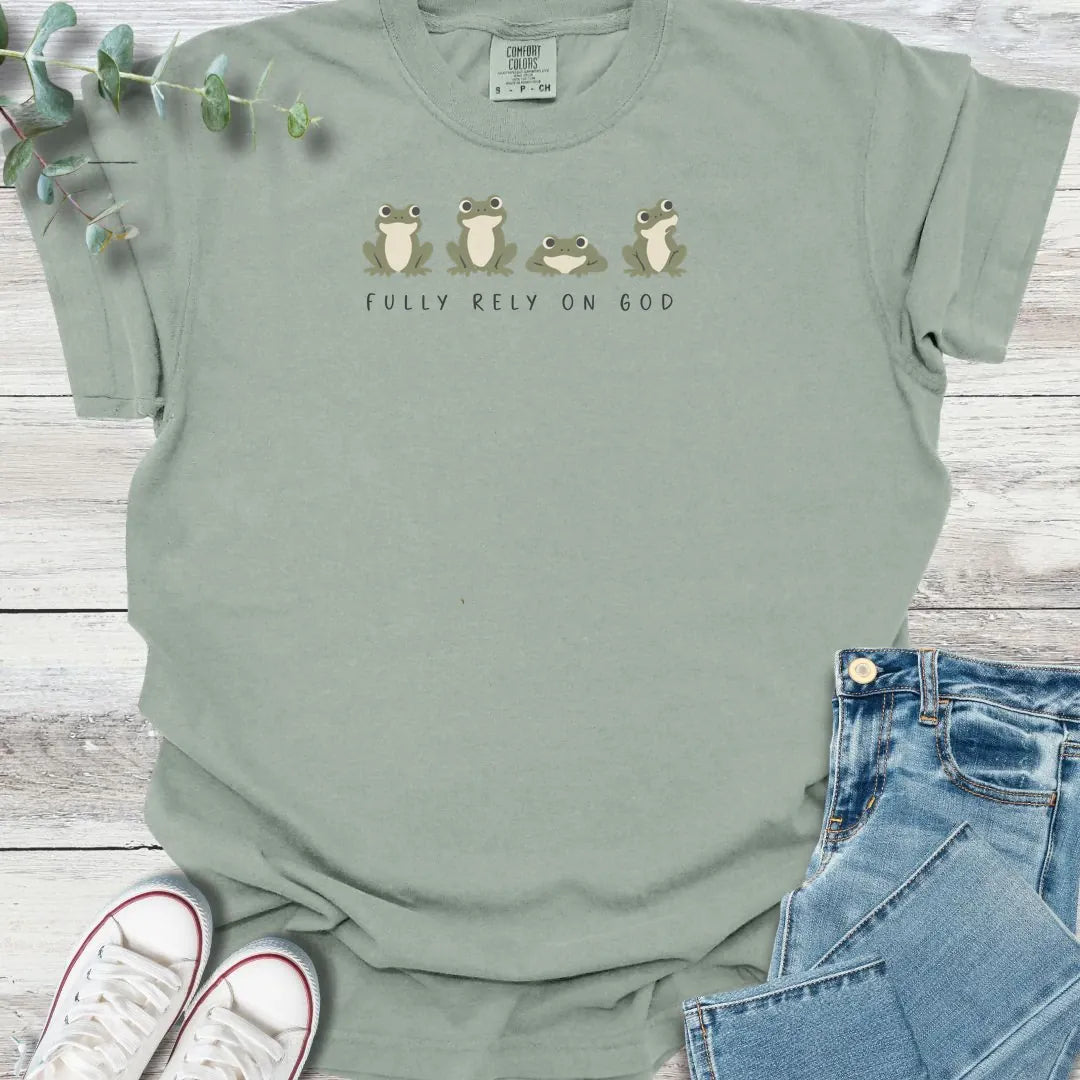 Froggy Faith T-Shirt - Christian graphic tee