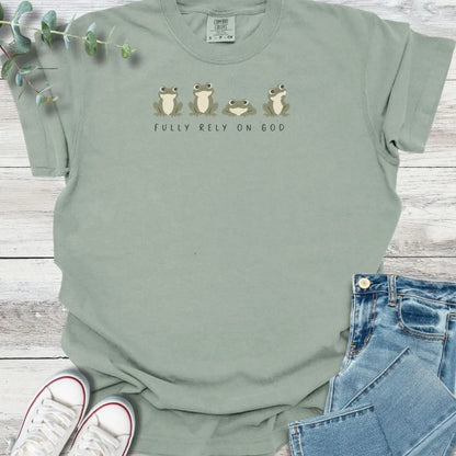 Froggy Faith T-Shirt - Christian graphic tee