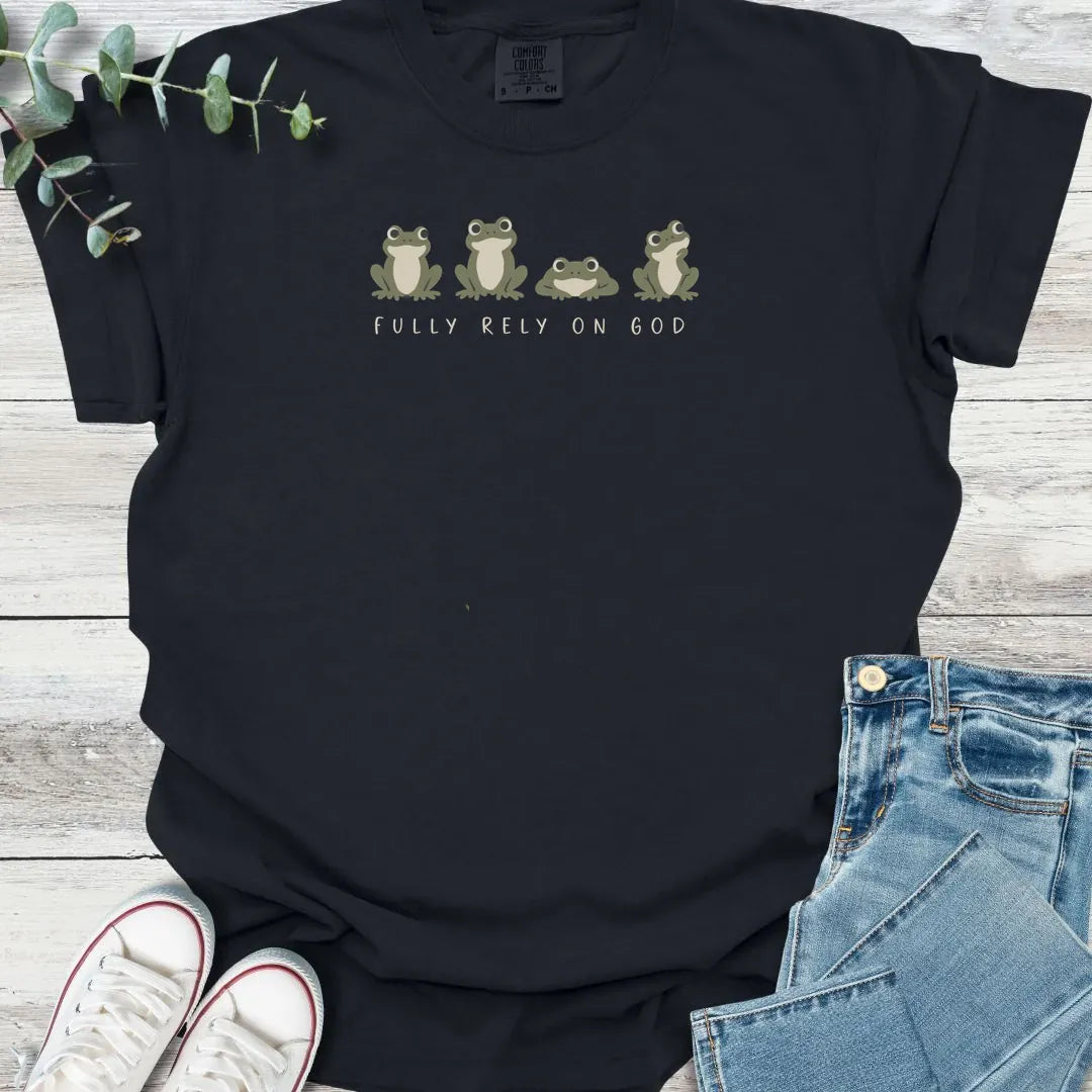 Froggy Faith T-Shirt - Christian graphic tee