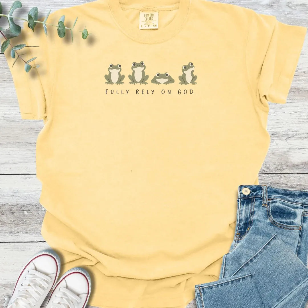 Froggy Faith T-Shirt - Christian graphic tee