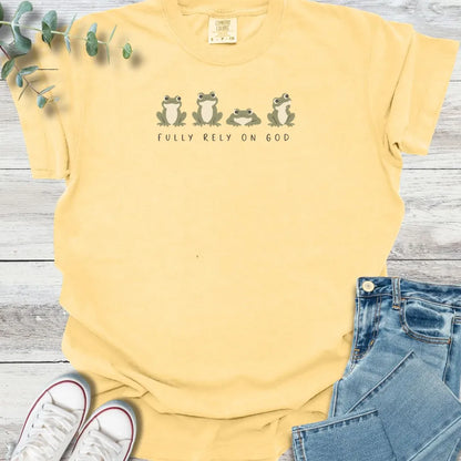 Froggy Faith T-Shirt - Christian graphic tee