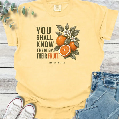 Fruit Inspection T-Shirt - Christian graphic tee