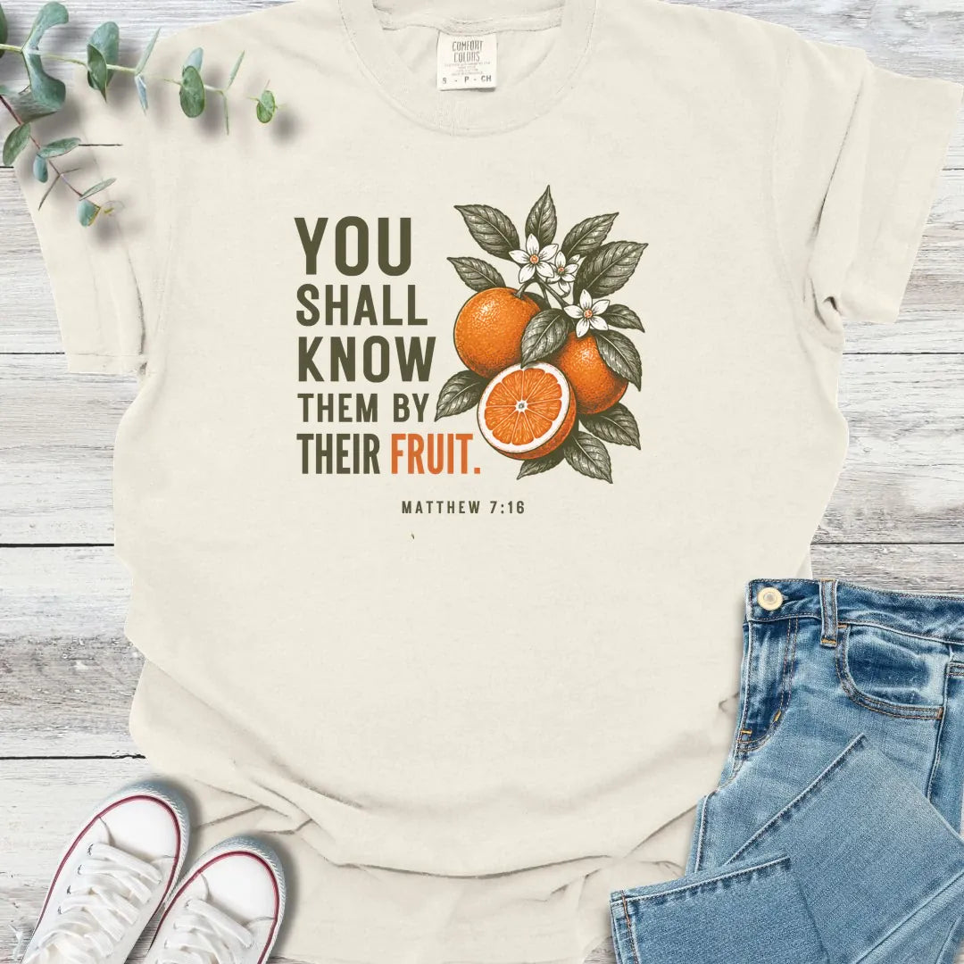 Fruit Inspection T-Shirt - Christian graphic tee