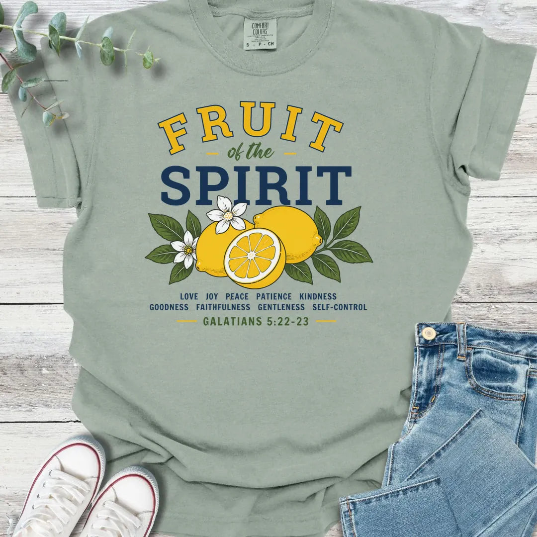 Fruitful Character T-Shirt - Christian graphic tee