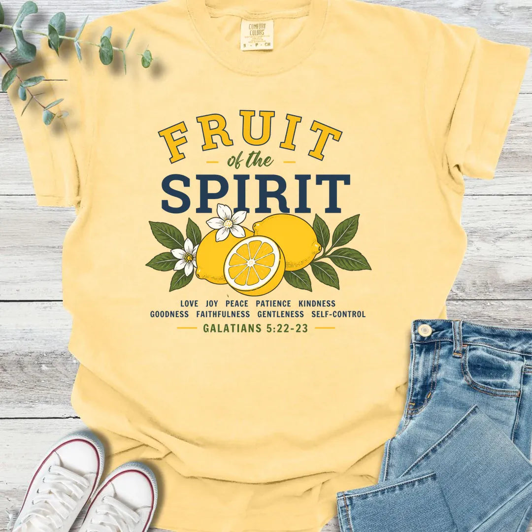 Fruitful Character T-Shirt - Christian graphic tee