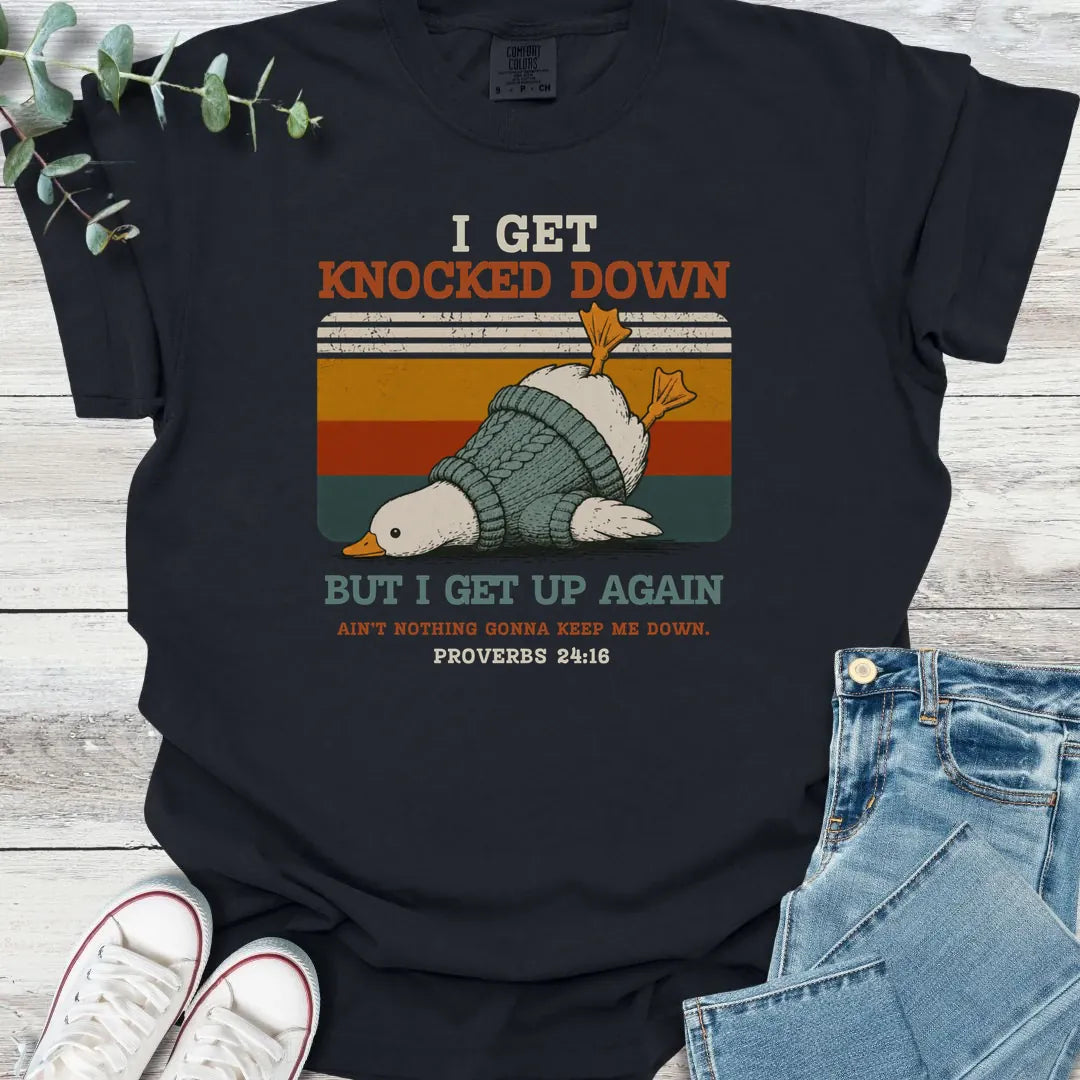Get Up Again T-Shirt - Christian graphic tee