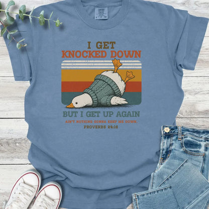 Get Up Again T-Shirt - Christian graphic tee
