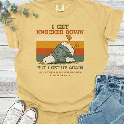 Get Up Again T-Shirt - Christian graphic tee