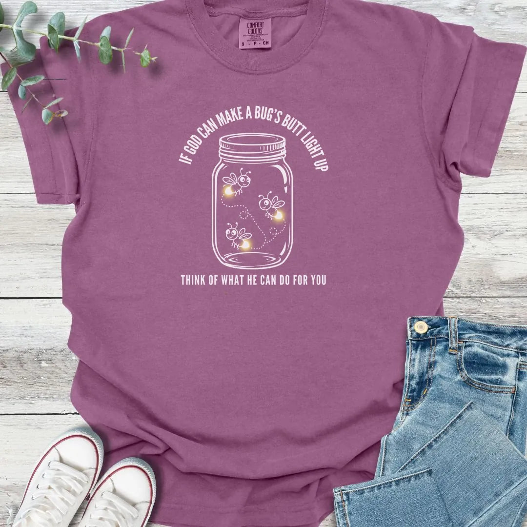 Glow Up T-Shirt - Christian graphic tee