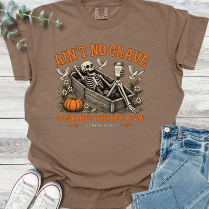 Grave Defeated T-Shirt - Christian graphic tee