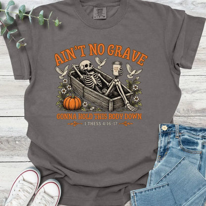 Grave Defeated T-Shirt - Christian graphic tee