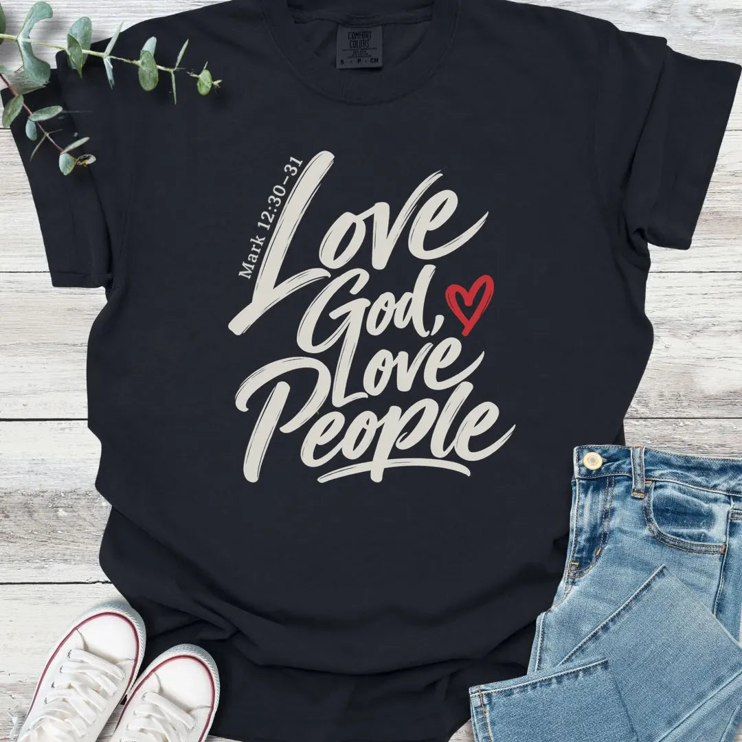 Greatest Commandments T-Shirt - Christian graphic tee