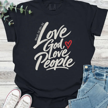 Greatest Commandments T-Shirt - Christian graphic tee