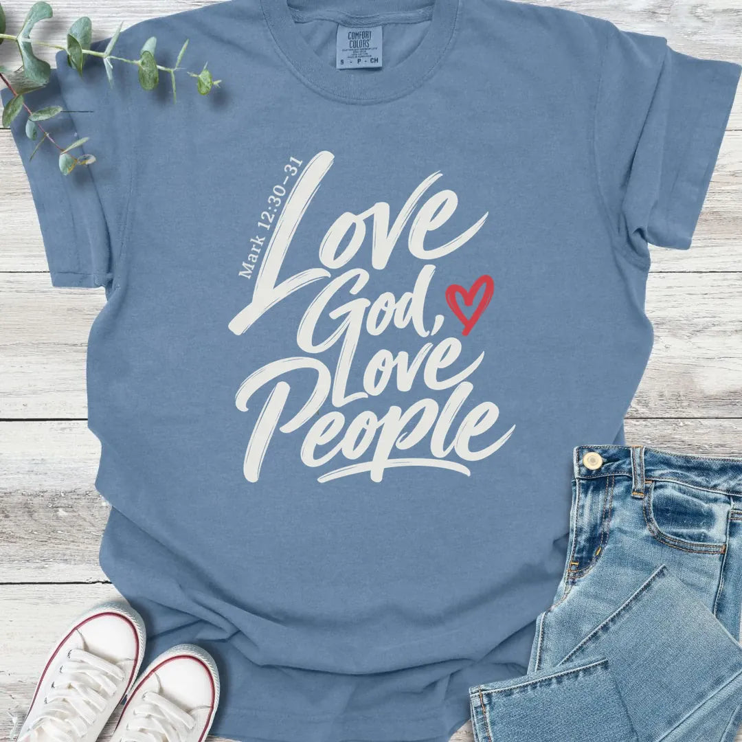 Greatest Commandments T-Shirt - Christian graphic tee