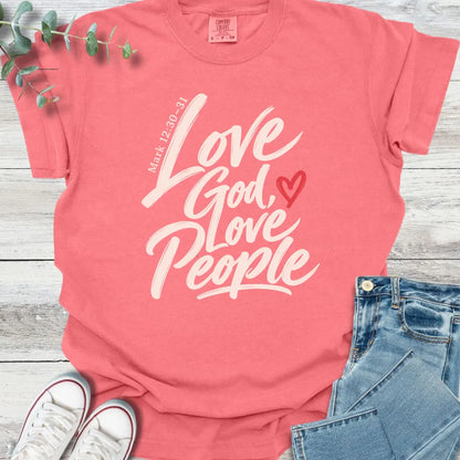 Greatest Commandments T-Shirt - Christian graphic tee